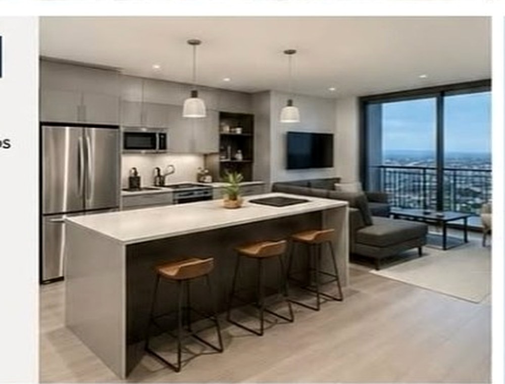 Estudio amueblado con vista urbana en Zona Río, Tijuana